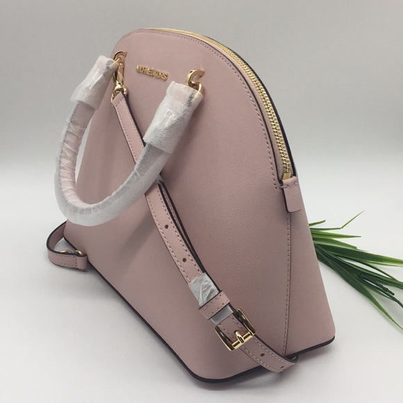Michael Kors EMMY LG DOME SATCHEL BAG BLOSSOM - Picture 3 of 12